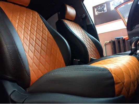 Авточехлы на Hyundai Solaris 2