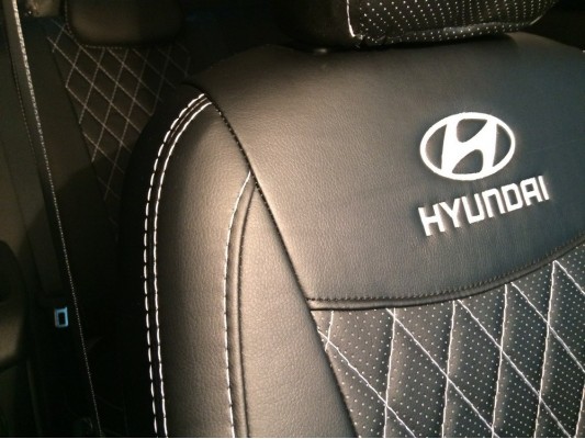 Авточехлы на Hyundai Solaris 2