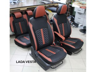 Каркасные авточехлы на Lada Vesta Каркасные авточехлы на Lada Vesta