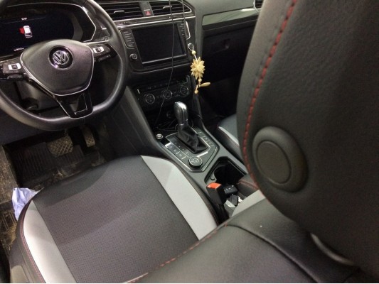 Каркасные авточехлы на Volkswagen Tiguan 2 поколения