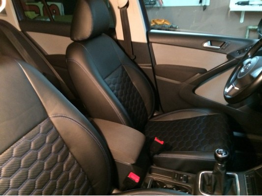 Каркасные авточехлы на Volkswagen Tiguan